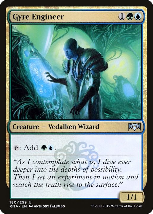 Gyre Engineer in the group Magic the Gathering / Types / Colors / Multicolors / G, U at Proxyprinters.com (14288)