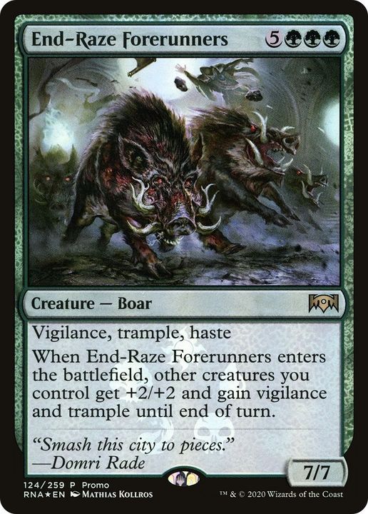 End-Raze Forerunners in the group Magic the Gathering / Sets / Return to Ravnica Tokens at Proxyprinters.com (14289)