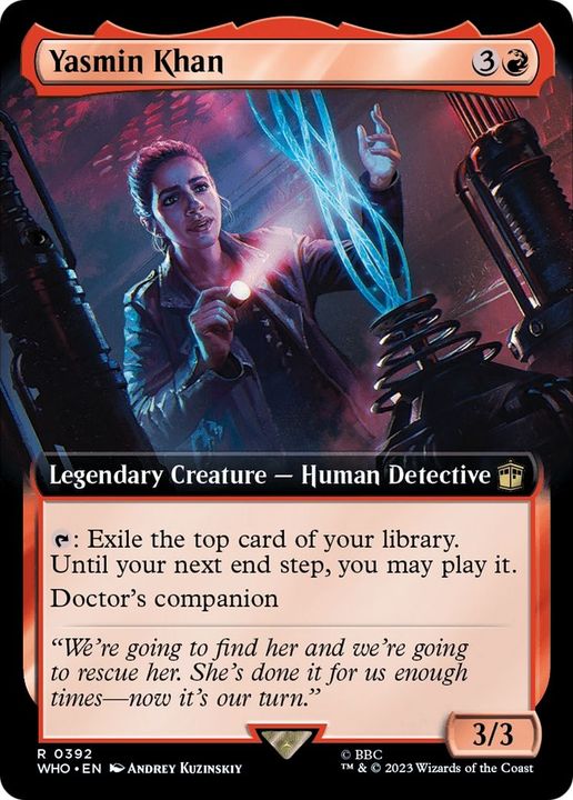 Yasmin Khan in the group Magic the Gathering / Types / Creatures / Human at Proxyprinters.com (14310)