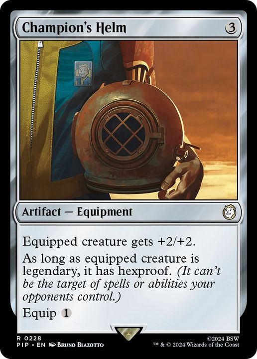 Champion's Helm in the group Magic the Gathering / Types / Artifacts / Artifact at Proxyprinters.com (14315)