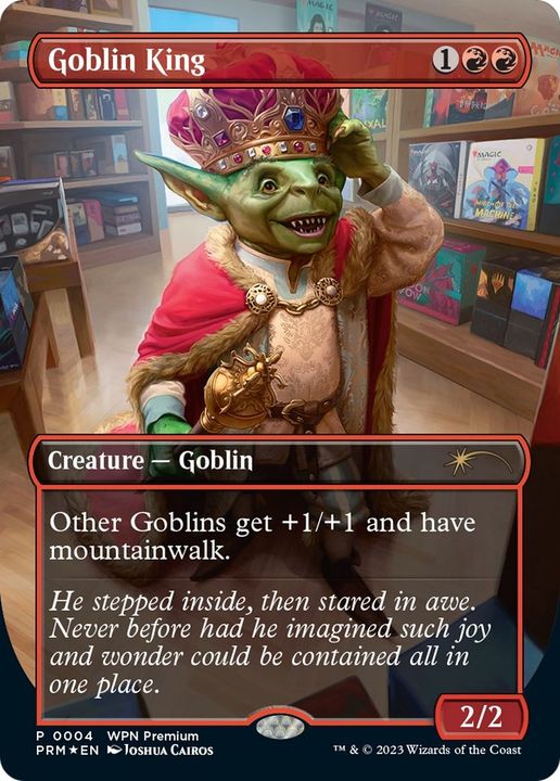 Goblin King in the group Magic the Gathering / Types / Creatures / Goblin at Proxyprinters.com (14316)