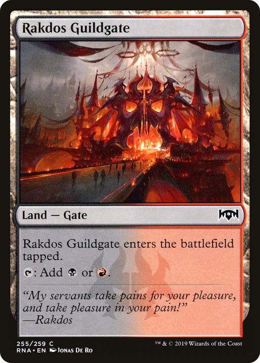 Rakdos Guildgate in the group Magic the Gathering / Sets / Ravnica Remastered at Proxyprinters.com (14319)