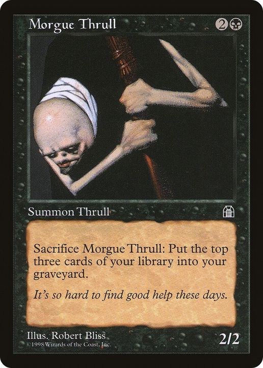 Morgue Thrull in the group Magic the Gathering / Types / Colors / Black at Proxyprinters.com (14343)