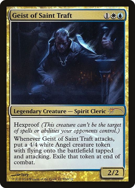 Geist of Saint Traft in the group Magic the Gathering / Types / Colors / Multicolors / U, W at Proxyprinters.com (14359)