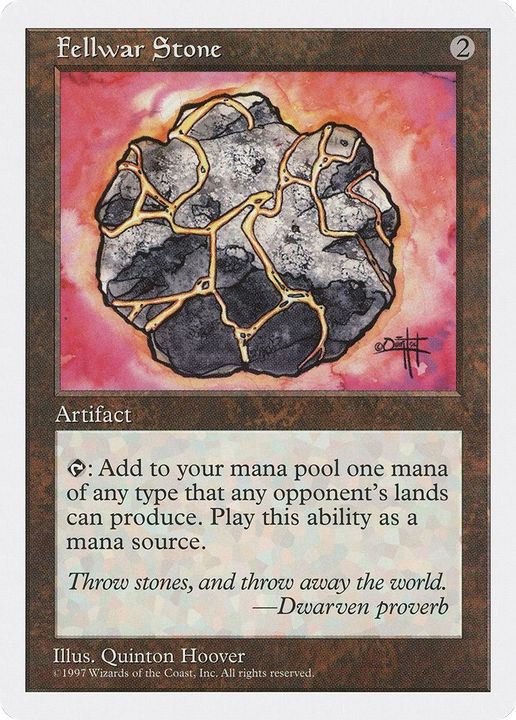 Fellwar Stone in the group Magic the Gathering / Types / Artifacts / Artifact at Proxyprinters.com (14363)