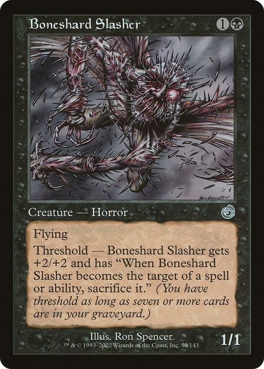 Boneshard Slasher in the group Magic the Gathering / Types / Colors / Black at Proxyprinters.com (14378)