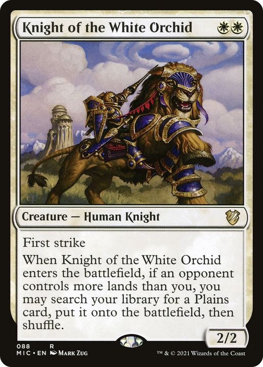 Knight of the White Orchid in the group Magic the Gathering / Sets / Mirrodin at Proxyprinters.com (14387)