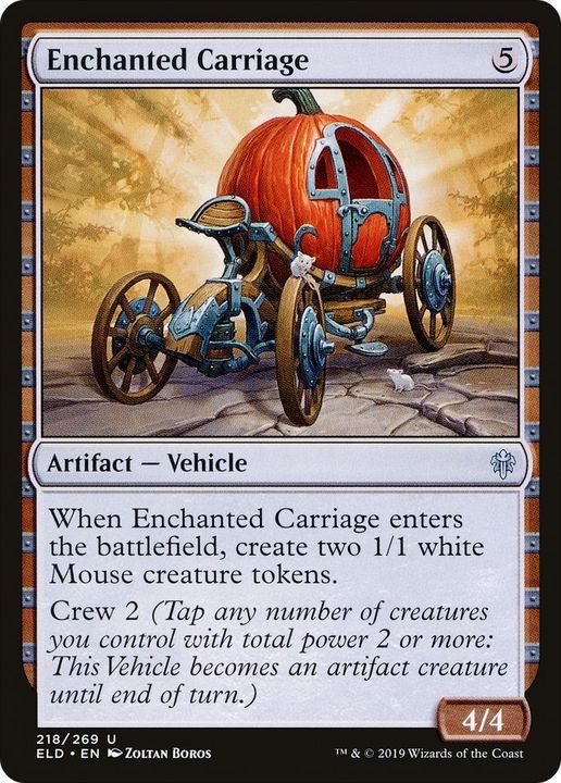 Enchanted Carriage in the group Magic the Gathering / Sets / Throne of Eldraine at Proxyprinters.com (144)