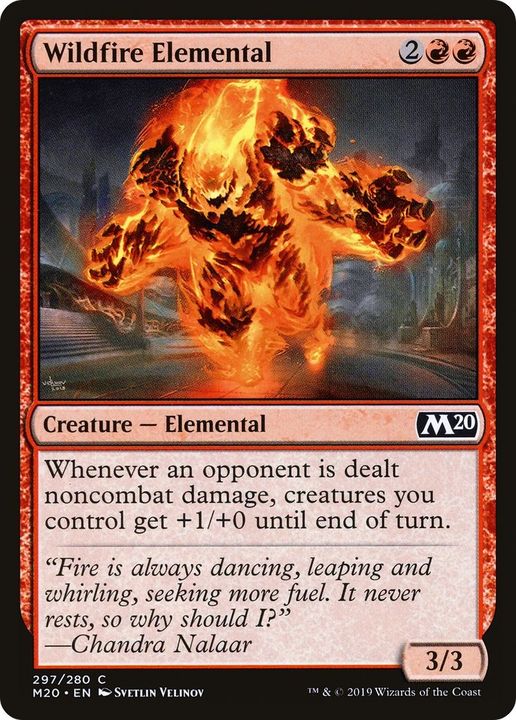 Wildfire Elemental in the group Magic the Gathering / Types / Colors / Red at Proxyprinters.com (14404)