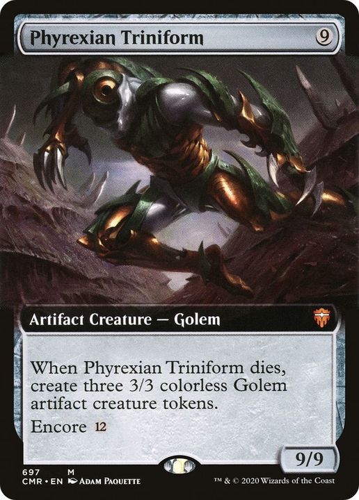 Phyrexian Triniform in the group Magic the Gathering / Types / Colors / Colorless at Proxyprinters.com (14408)