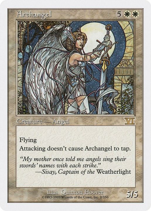 Archangel in the group Magic the Gathering / Types / Colors / White at Proxyprinters.com (14415)