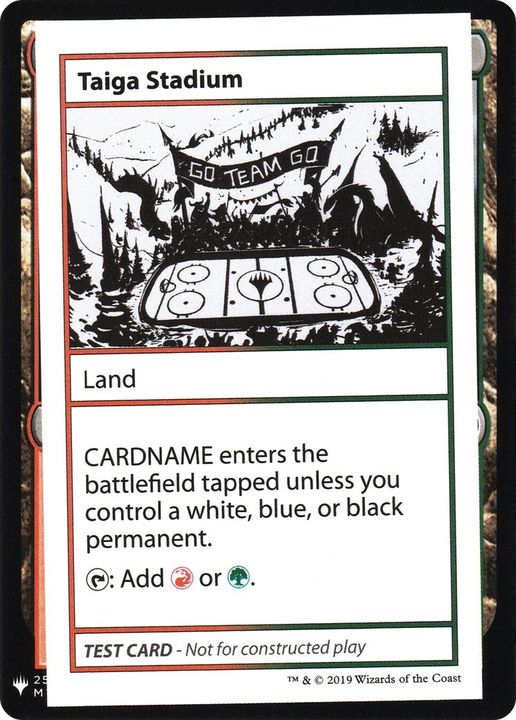 Taiga Stadium in the group Magic the Gathering / Types / Colors / Colorless at Proxyprinters.com (14417)