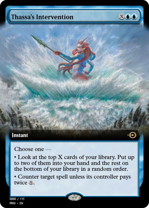 Thassa's Intervention in the group Magic the Gathering / Types / Colors / Blue at Proxyprinters.com (14418)