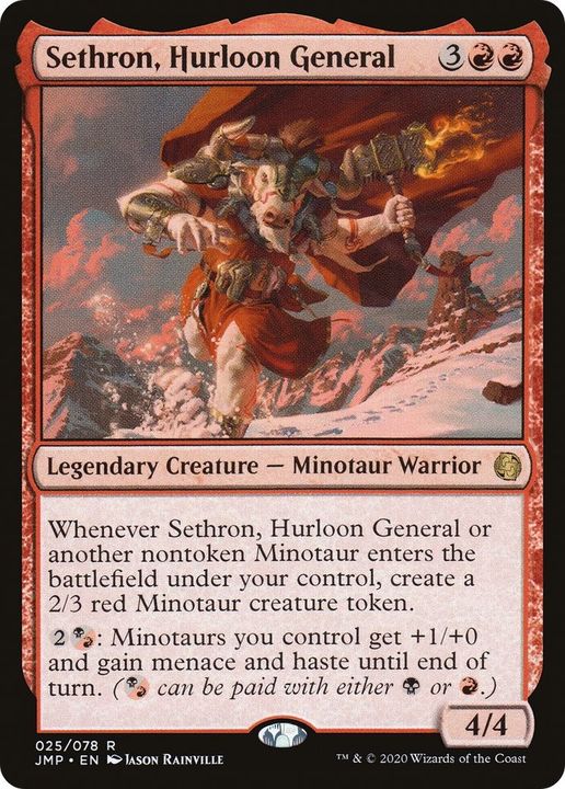 Sethron, Hurloon General in the group Magic the Gathering / Sets / Jumpstart at Proxyprinters.com (14457)