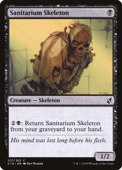 Sanitarium Skeleton in the group Magic the Gathering / Types / Colors / Black at Proxyprinters.com (1448)