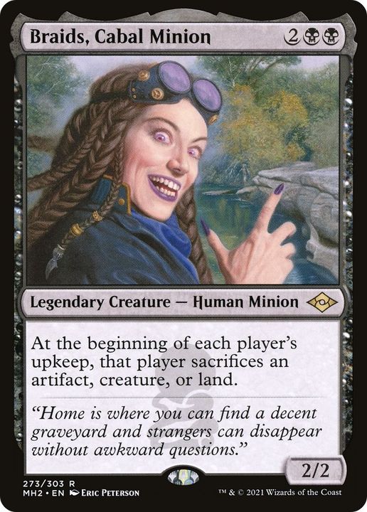 Braids, Cabal Minion in the group Magic the Gathering / Types / Creatures / Human at Proxyprinters.com (14500)