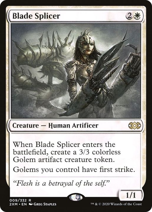 Blade Splicer in the group Magic the Gathering / Types / Creatures / Human at Proxyprinters.com (14524)