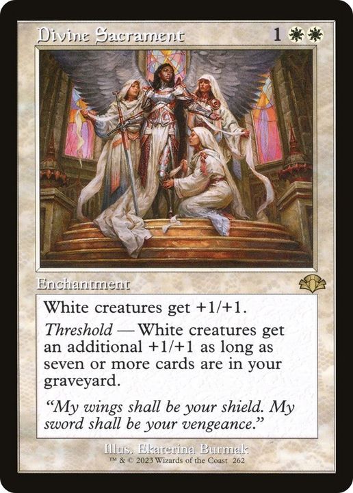 Divine Sacrament in the group Magic the Gathering / Types / Enchantment / Enchantment at Proxyprinters.com (14540)