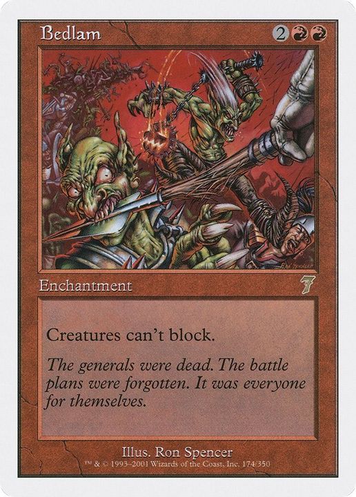 Bedlam in the group Magic the Gathering / Sets / Seventh Edition at Proxyprinters.com (14552)