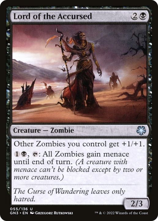 Lord of the Accursed in the group Magic the Gathering / Types / Creatures / Zombie at Proxyprinters.com (14558)