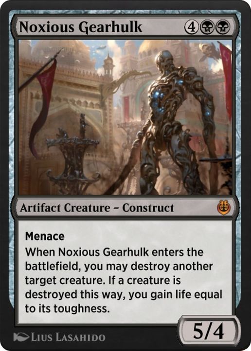 Noxious Gearhulk in the group Magic the Gathering / Sets / Kaladesh Remastered at Proxyprinters.com (14591)