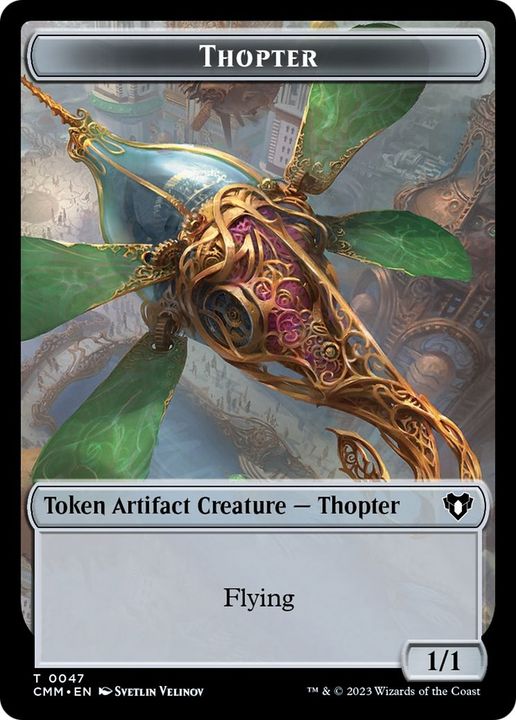 Thopter in the group Magic the Gathering / Sets / Commander Masters Tokens at Proxyprinters.com (14603)