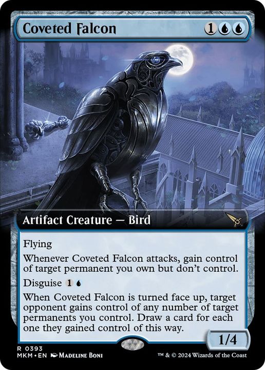 Coveted Falcon in the group Magic the Gathering / Types / Colors / Blue at Proxyprinters.com (1462)