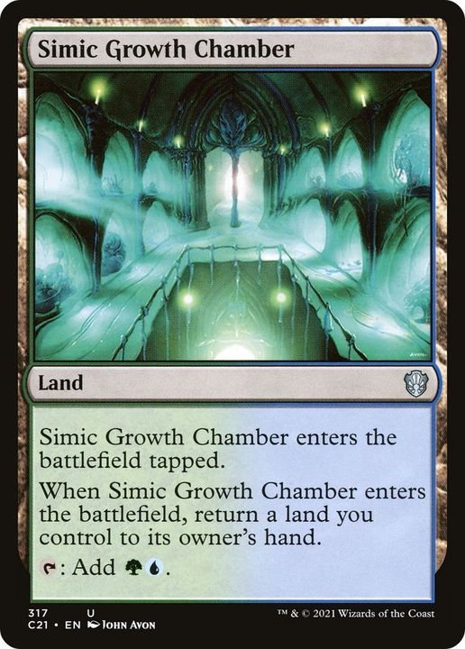 Simic Growth Chamber in the group Magic the Gathering / Types / Colors / Colorless at Proxyprinters.com (14622)