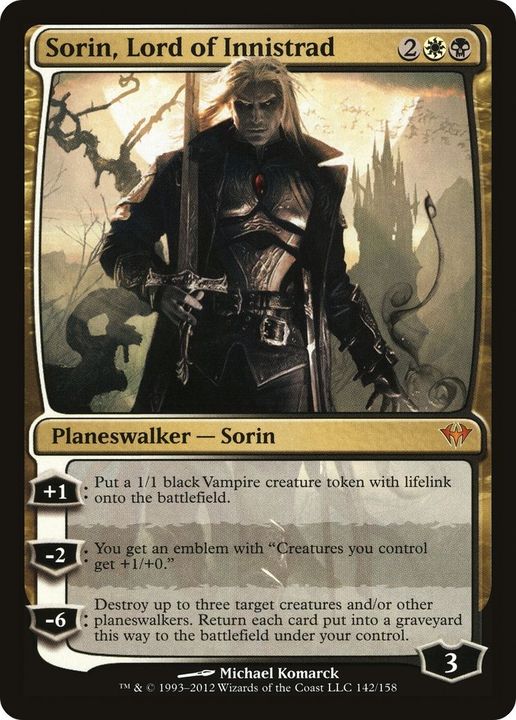 Sorin, Lord of Innistrad in the group Advanced search at Proxyprinters.com (14624)