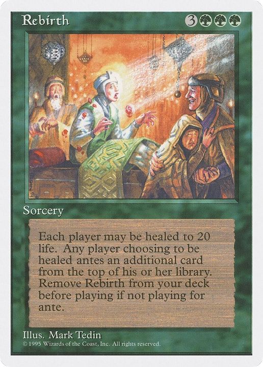 Rebirth in the group Magic the Gathering / Types / Colors / Green at Proxyprinters.com (14635)