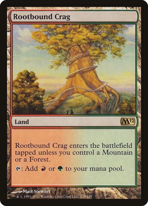 Rootbound Crag in the group Magic the Gathering / Types / Colors / Colorless at Proxyprinters.com (14637)