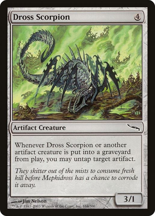 Dross Scorpion in the group Magic the Gathering / Sets / Mirrodin Promos at Proxyprinters.com (14643)