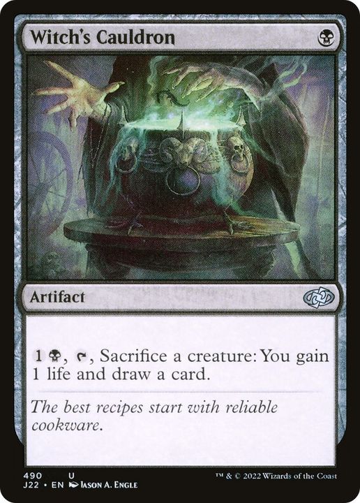 Witch's Cauldron in the group Magic the Gathering / Types / Artifacts / Artifact at Proxyprinters.com (14659)