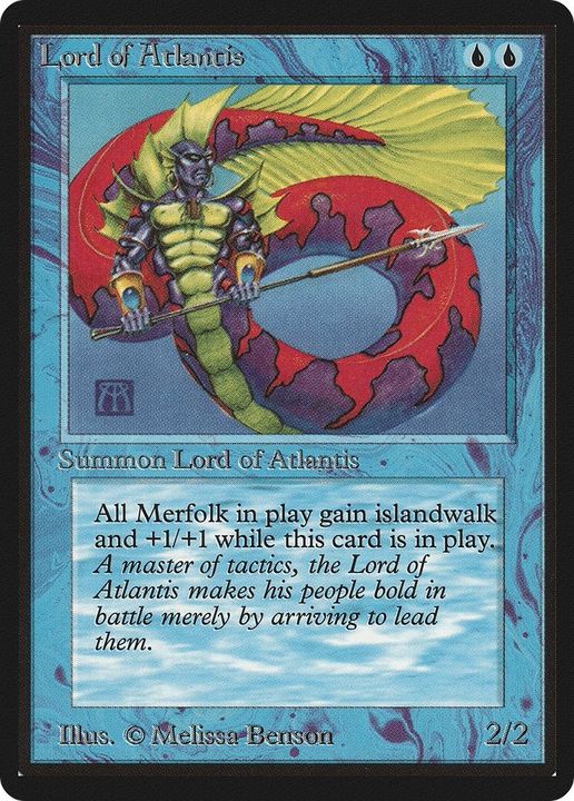 Lord of Atlantis in the group Magic the Gathering / Sets / Limited Edition Beta at Proxyprinters.com (14670)