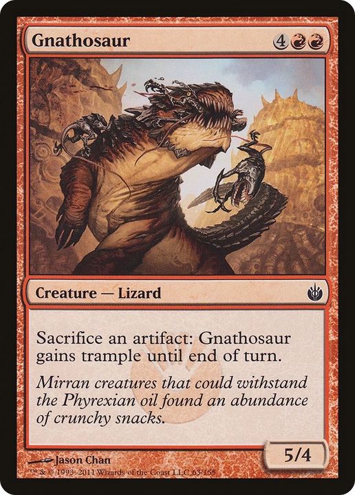 Gnathosaur in the group Magic the Gathering / Types / Colors / Red at Proxyprinters.com (14677)