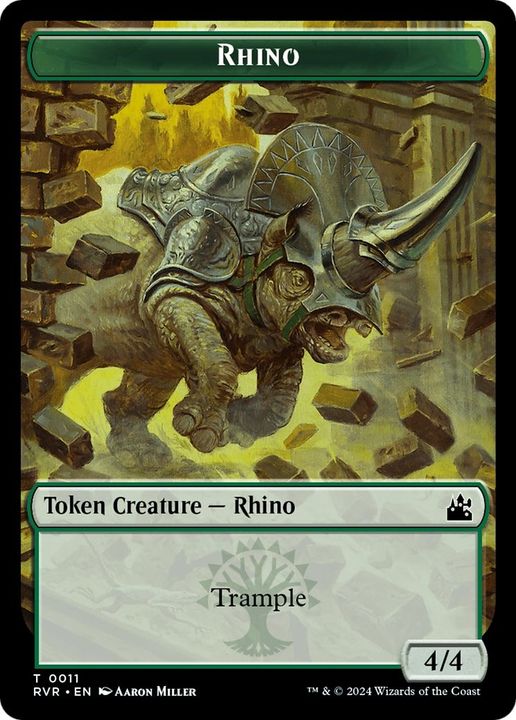 Rhino in the group Magic the Gathering / Sets / Ravnica: Clue Edition at Proxyprinters.com (14694)