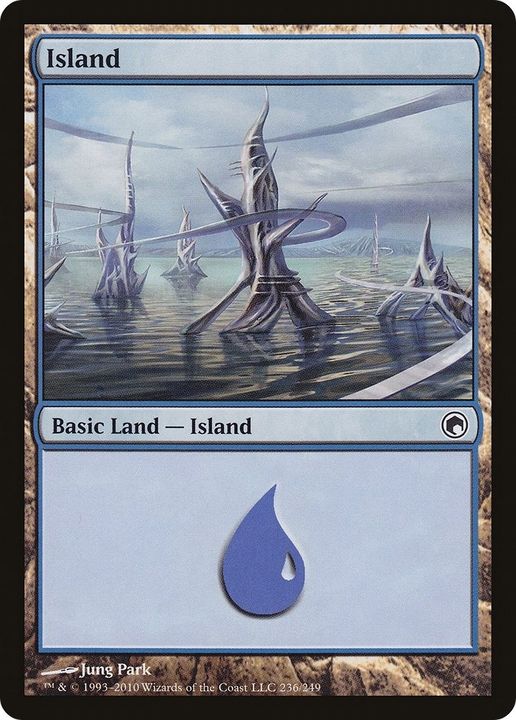 Island in the group Magic the Gathering / Sets / Scars of Mirrodin at Proxyprinters.com (14696)