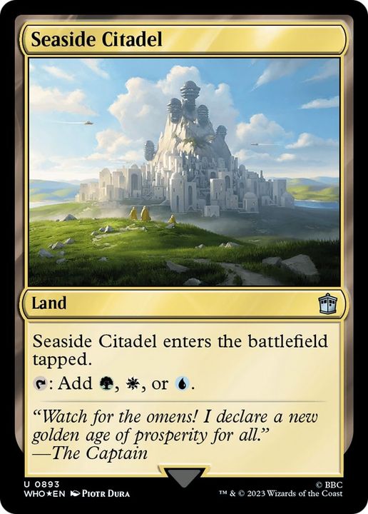 Seaside Citadel in the group Magic the Gathering / Sets / Doctor Who at Proxyprinters.com (14711)