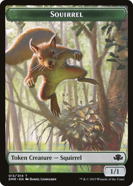 Squirrel in the group Magic the Gathering / Sets / Dominaria Remastered Tokens at Proxyprinters.com (14714)