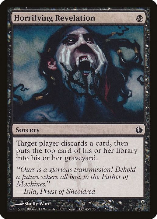 Horrifying Revelation in the group Magic the Gathering / Types / Colors / Black at Proxyprinters.com (14726)