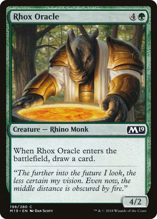 Rhox Oracle in the group Magic the Gathering / Sets / Core Set 2019 at Proxyprinters.com (14761)