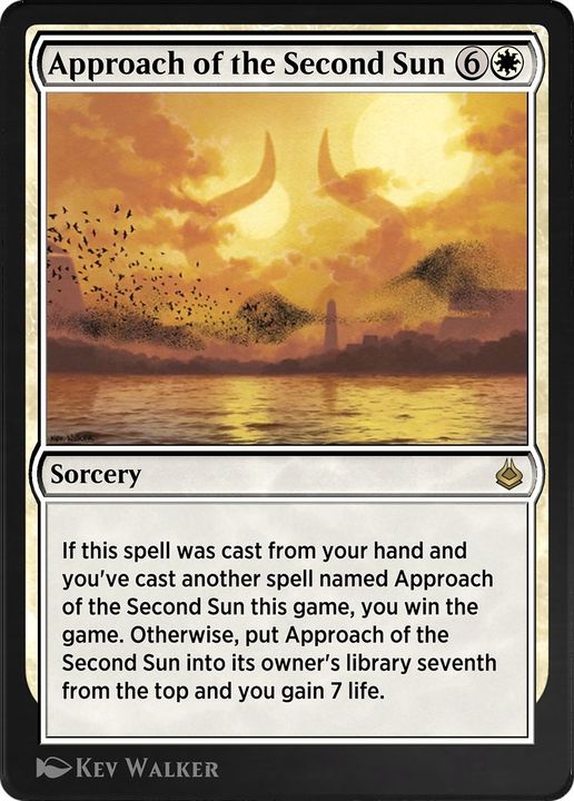 Approach of the Second Sun in the group Magic the Gathering / Sets / Amonkhet Remastered at Proxyprinters.com (14772)