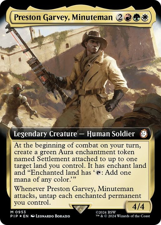 Preston Garvey, Minuteman in the group Magic the Gathering / Sets / Fallout at Proxyprinters.com (14790)