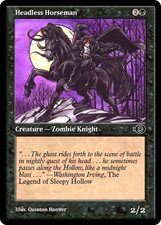 Headless Horseman in the group Magic the Gathering / Types / Creatures / Zombie at Proxyprinters.com (14791)