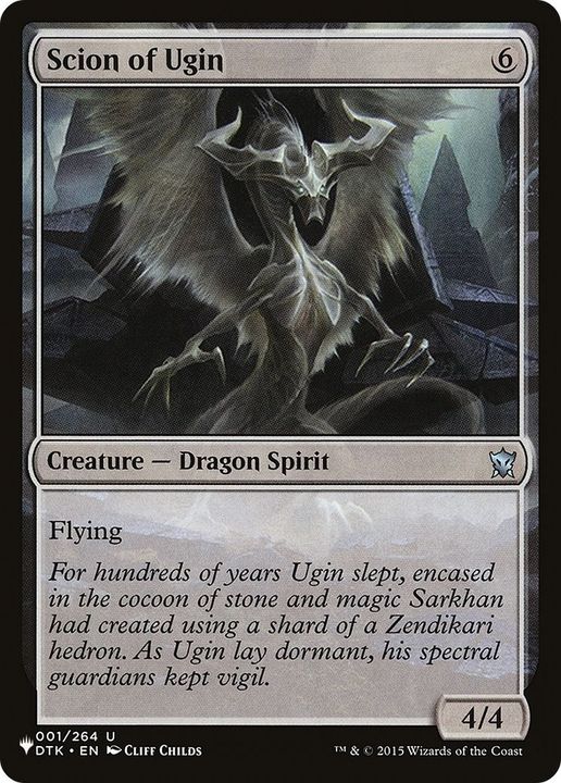 Scion of Ugin in the group Magic the Gathering / Types / Colors / Colorless at Proxyprinters.com (14812)