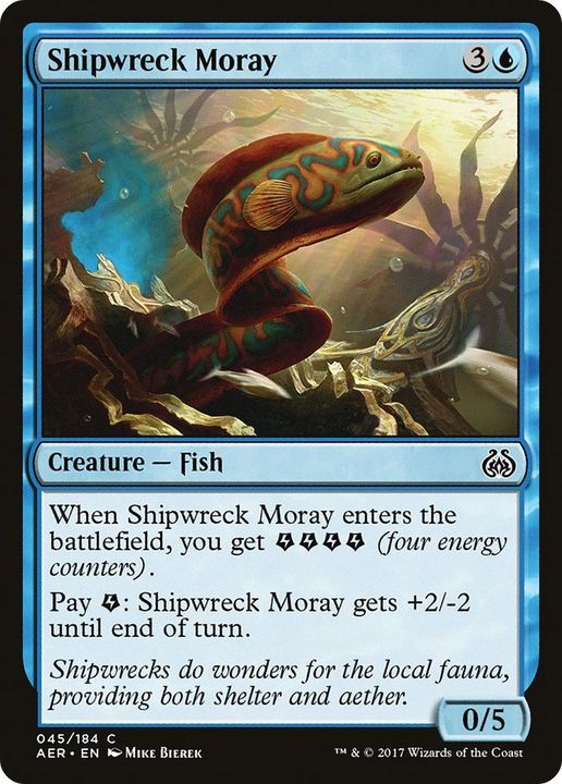 Shipwreck Moray in the group Magic the Gathering / Sets / Aether Revolt at Proxyprinters.com (14815)