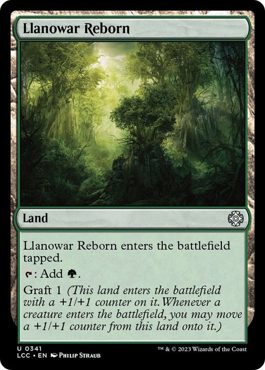 Llanowar Reborn in the group Magic the Gathering / Sets / The Lost Caverns of Ixalan Commander at Proxyprinters.com (14818)