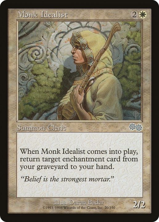 Monk Idealist in the group Magic the Gathering / Types / Creatures / Human at Proxyprinters.com (14827)