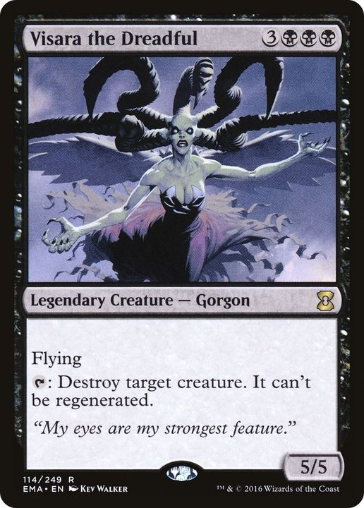 Visara the Dreadful in the group Magic the Gathering / Types / Colors / Black at Proxyprinters.com (1483)