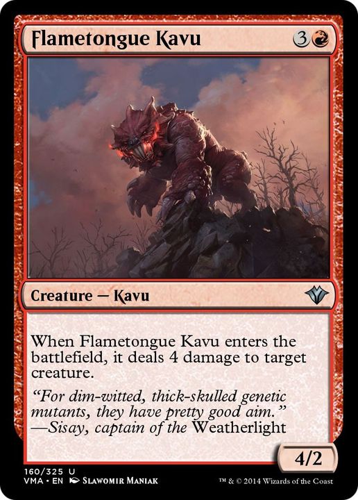 Flametongue Kavu in the group Advanced search at Proxyprinters.com (14848)
